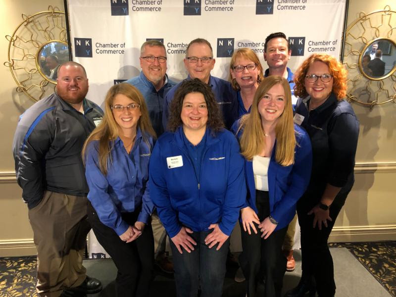 PHOTO - Team at NKY Chamber Business Impact Awards ceremony - 2019